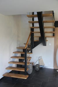 escalier - Constructions maison - Morbihan - Sarzeau